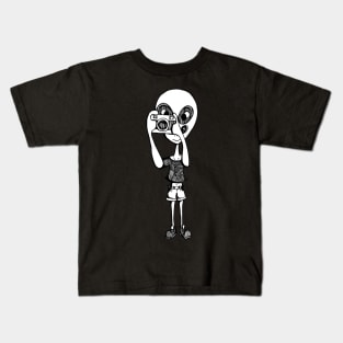 Alien Camera Kids T-Shirt